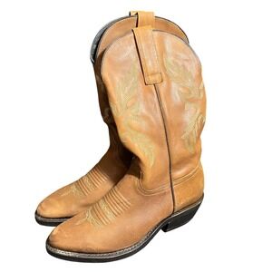 Masterson Boot Company‎ Men's Cowboy Leather Western Boots Rodeo Work Shoes Sz 9